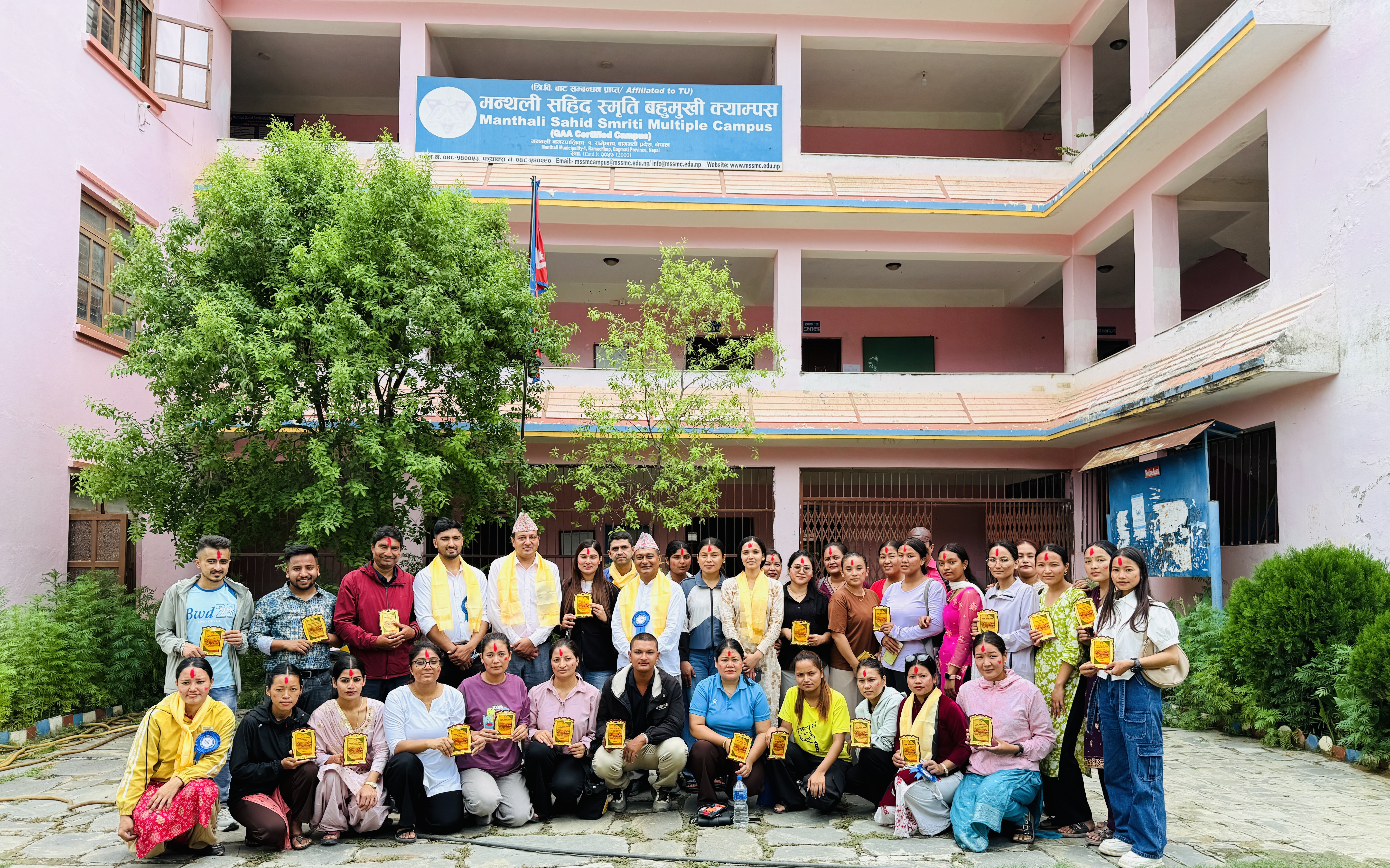 After the farewell of the 4th year B.Ed. students