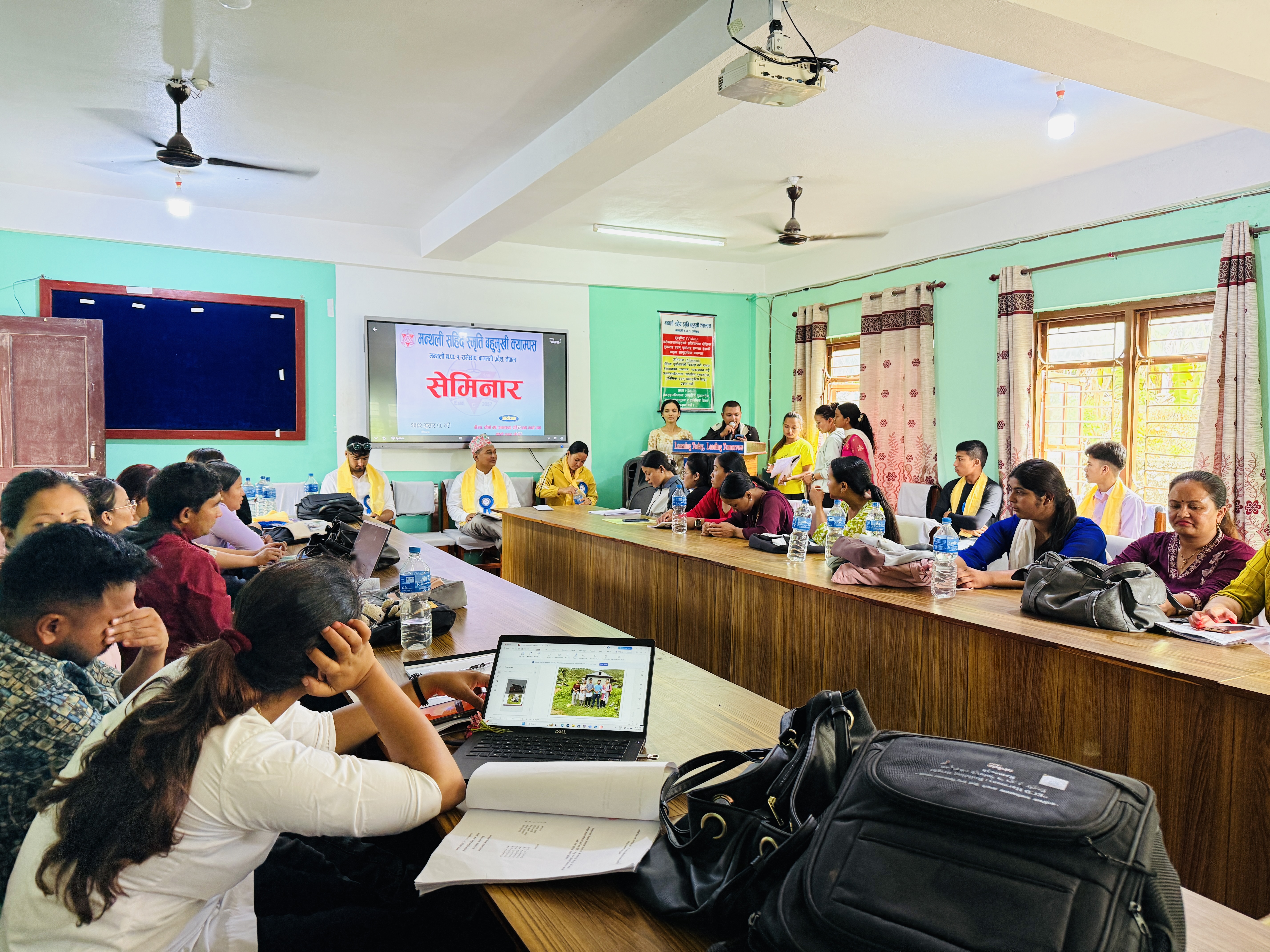 Seminar program organized by fourth-year B.Ed. students